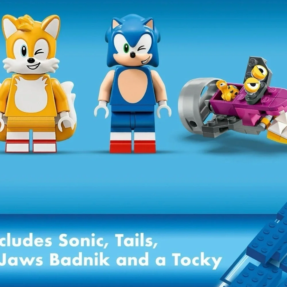 LEGO Sonic the Hedgehog: Tails’ Adventure Boat Building Toy, 76997 NIB
